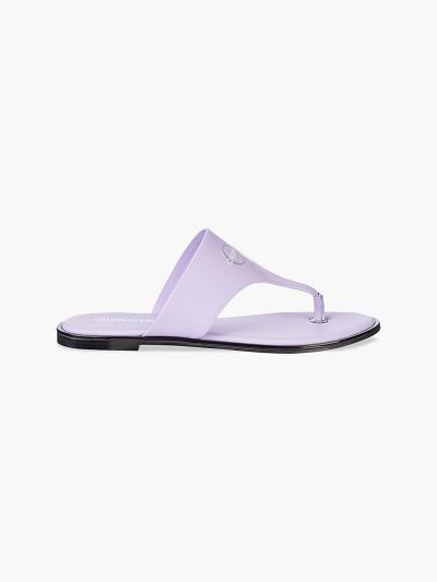 Calvin Klein Cipők HU901810 | Calvin Klein Bőr Női Szandál Lila